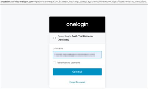Enter your company's OneLogin Domain. .
